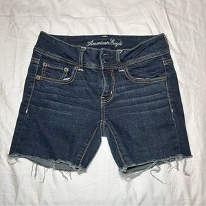 American Eagle Ne(x)t Level Denim Skinny Bermuda Shorts Size 2